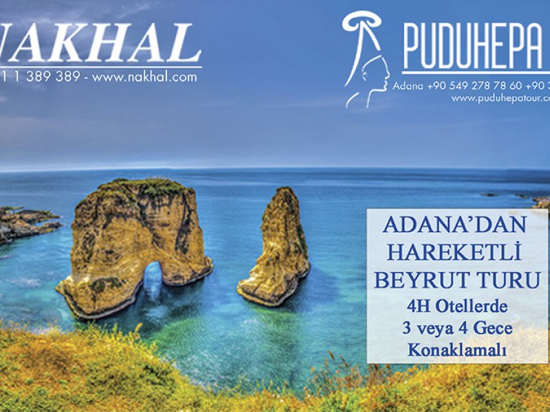 Beirut Tour Departure From Adana